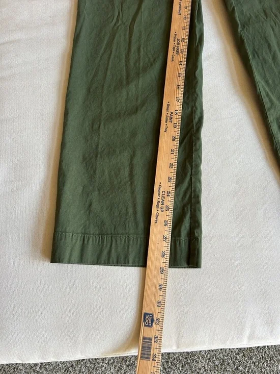 Anthropologie Maeve The Colette Crop Wide-Leg high-rise Pants size 28 Petite - Picture 11 of 11